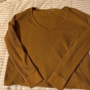 American Eagle Thermal V-Neck Long sleeve in Small.